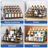 BOIVSHI 4 Tier Spice Rack for Cabinet, Spice Rack Organizer,