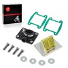 Intake Manifold Boot & Billet Aluminum Reed Valve For Yamaha