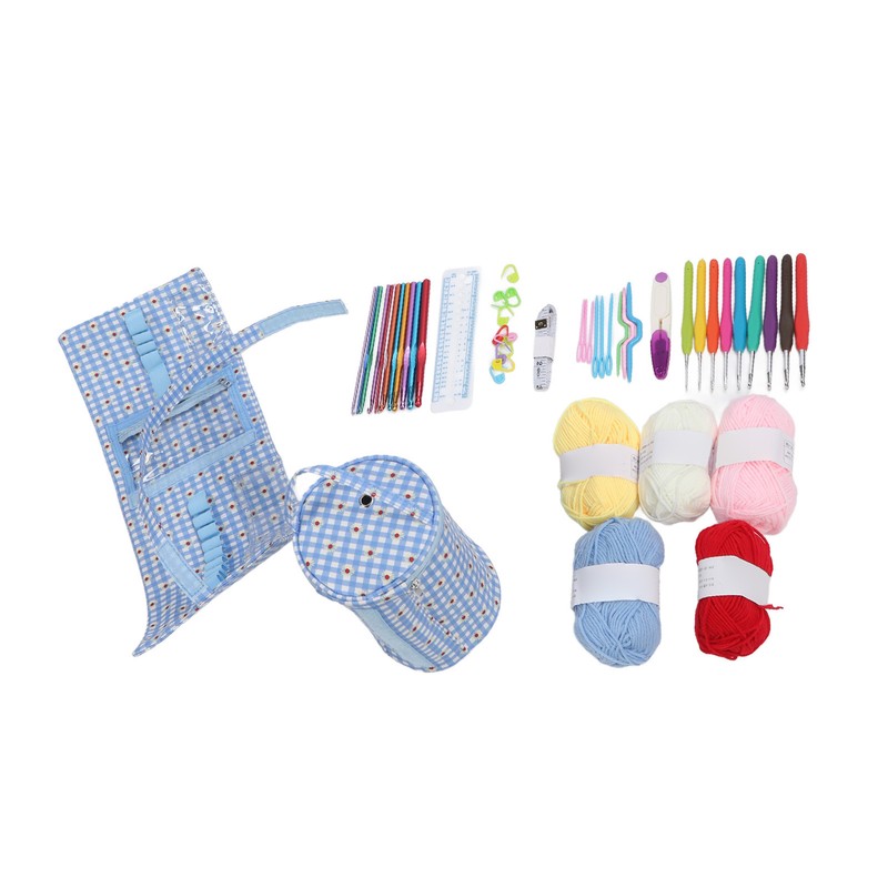 Crochet Hooks Set Ergonomic Crochet Hooks with Case for Arthritic