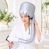 Reusable Hair Dryer Bonnet Cap for At-Home Hair Drying –