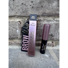 Too Faced Brow Wig Brush On Brow Gel - Soft Black,0.19oz