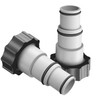 Taicols A Adapter for Pool, Replacement Hose Adapter for Pumps,