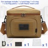 FlowFly Lunch Bag, Insulated Cooler, Thermal Lunch Box Tote with