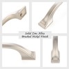 ASKANO 5 Inch Hole Centers, Brushed Nickel Arch Kitchen Cabinet