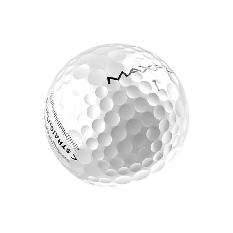 2025 Maxfli Golf Balls, Straightfli Golf Balls, Straight Fly, Non-Bendable