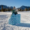 SNOWCANDY Inflatable Jumbo Snow Bunker- The Ultimate Snowball Fight Bunker