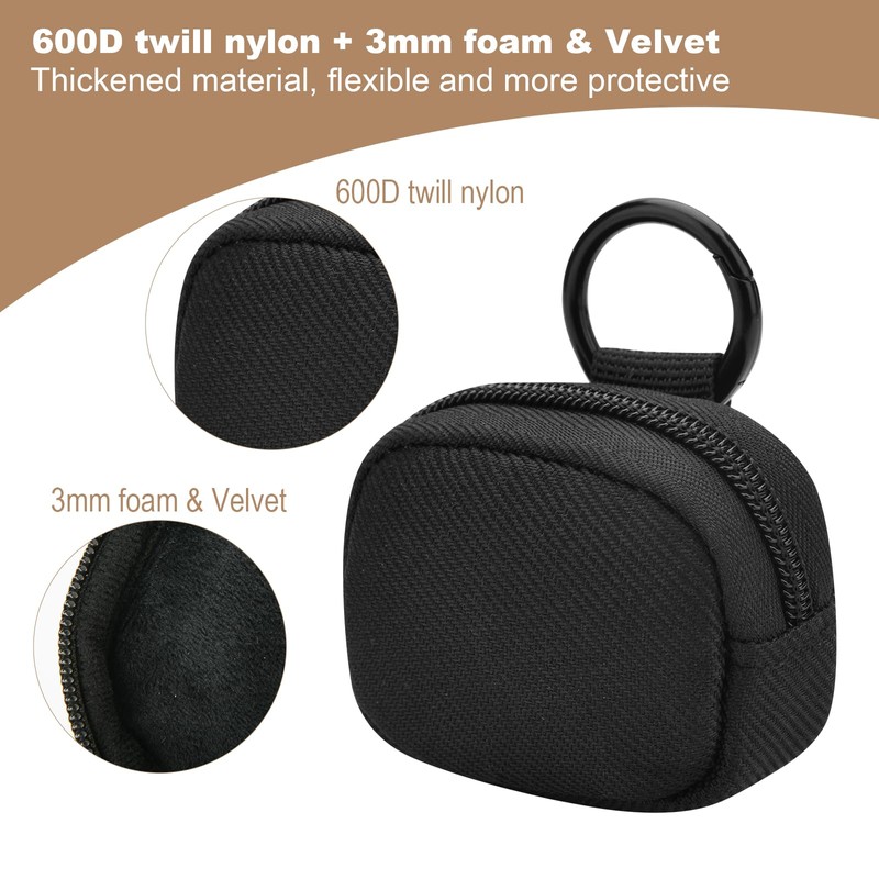 Beautyflier Hearing Aid Protective Case Pocket Size, Hearing Amplifier Soft