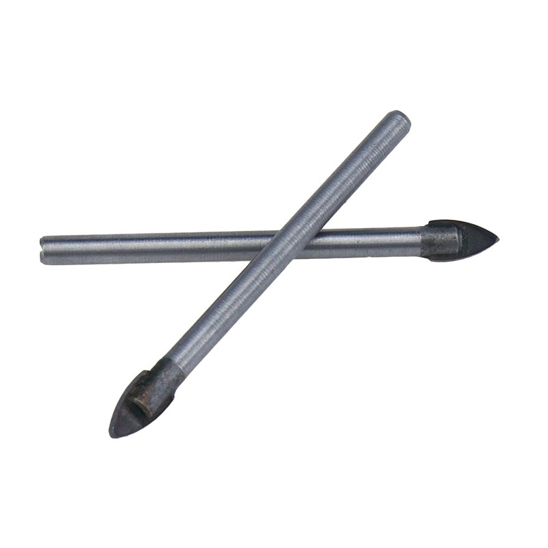 S SYDIEN 5pcs Triangle Head Tile Drill Bit 3/16 Inch(5mm)