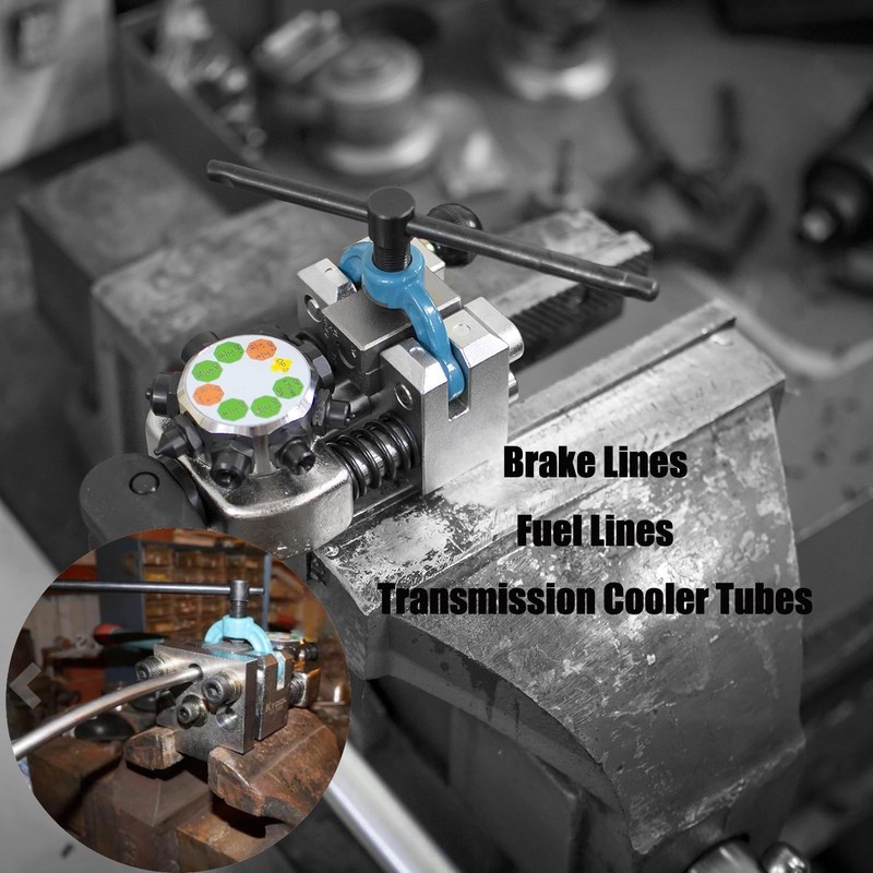 RQG Professional Brake Line Flaring Tool Kit, 45 Degree Single/Bubble/Double