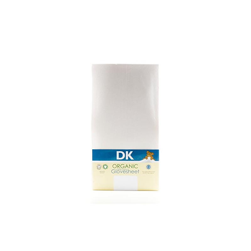 DK Glovesheets 100 Percent Organic Cotton Glovesheet/Fitted Sheet to Fit