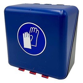 AS ONE Safety Protective Equipment Storage Case for Protective Gloves, Blue /3-7121-09
