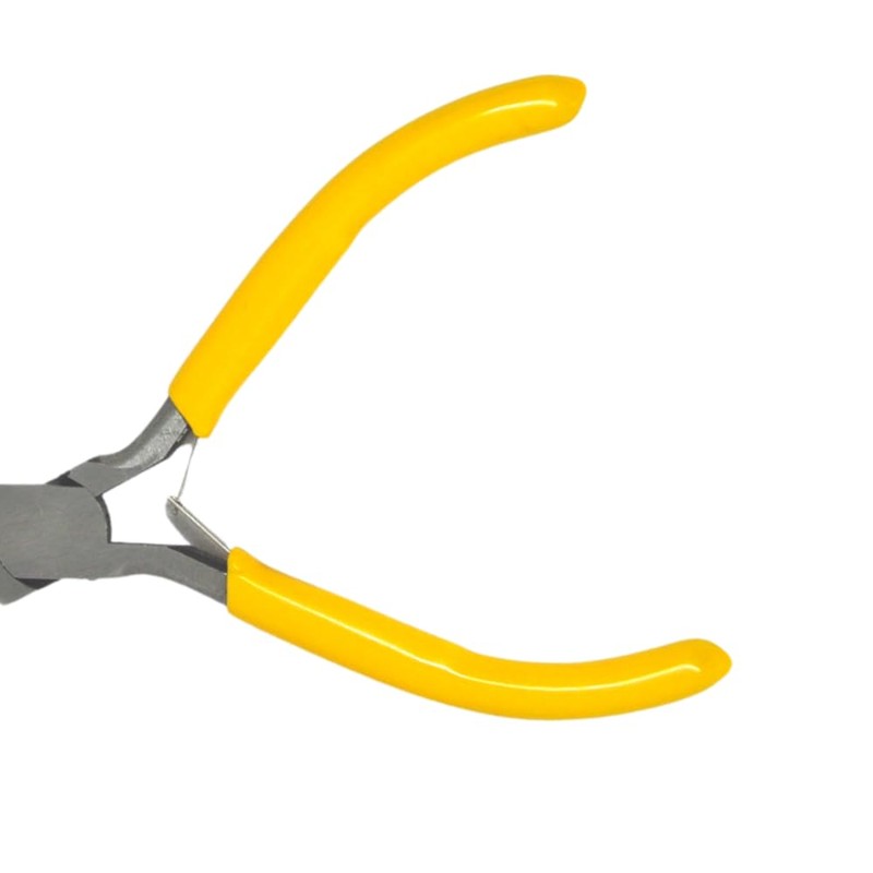 KAPTOOLS - Pinza Bisutería para Joyería De Punta Redonda 125mm,