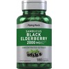 Piping Rock Black Elderberry Capsules | 180 Count | Sambucus