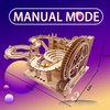 3D Wooden Puzzle Marble Run for Adults - Hand Crank