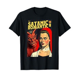 Satanic Romantic Satan Romance Novel Book Cover T-Shirt