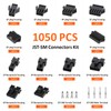 Preciva Wire Crimping Tool Connector kit, 1050Pcs JST-SM Connectors Set,
