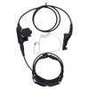 7.1mm Throat Mic Earpiece Retractable Walkie Talkie Headset with U94