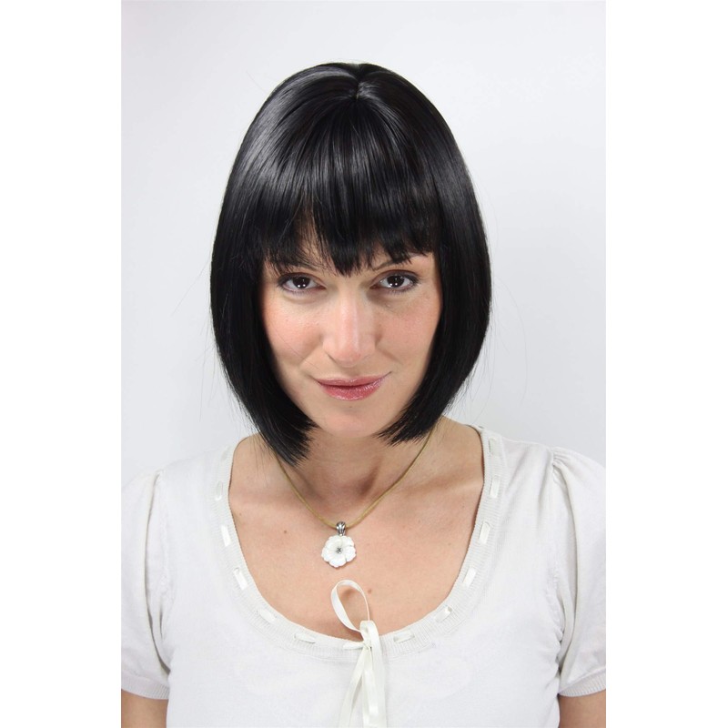 WIG ME UP ® - 2212-1B Sexy Bob Wig Black