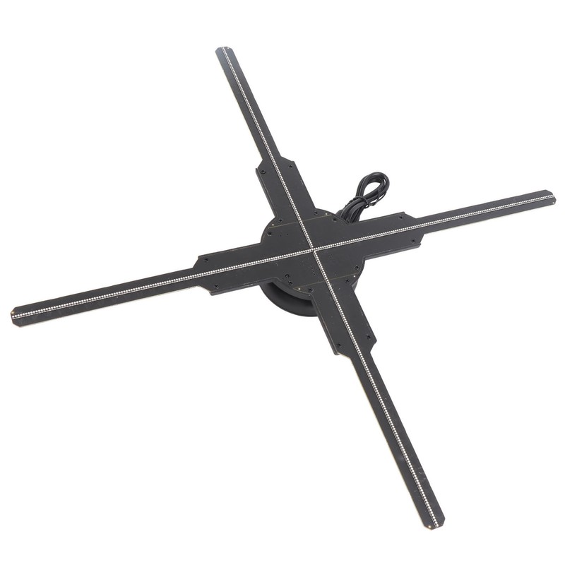 3D Hologram Fan 45cm 4 Blades 3D Holographic Projector Video