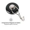 Silwy® Magnetic Hook The One Including Metal Nano Gel Pad