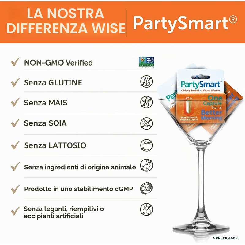 Himalaya PartySmart fornisce supporto per una serata divertente e per