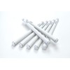 elitegrips CX46 Golf Grips, Set of 7, Silver White with