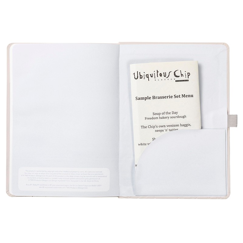 Busy B Wedding To Do's - Pink with Four Tabbed