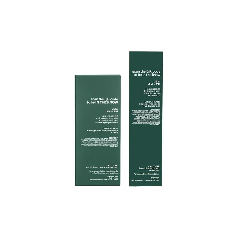 Itk Skincare Set De Limpiador + Crema Hidratante Limpiador F
