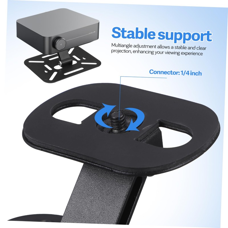 Ciieeo Projector Stand: Compact Folding Projector Stand - Metal Tabletop