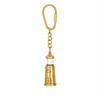 NKlaus Lighthouse Brass Keyring - 11.5 x 2 cm Nautical