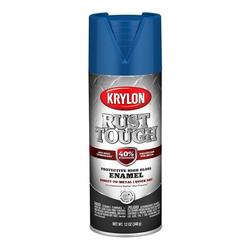 Krylon K09225007 'Rust Tough' True Blue Rust Preventive Enamel -