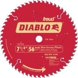 Diablo D0756N 7-1/4" 56T Diablo Non-Ferrous & Plastic Circular Saw Blade