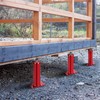 Yaocom 1 Pcs Adjustable Jack Post, 12"-16" Height Range, Basement