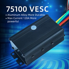 FLIPSKY 75100 FOC 75V 100A Single ESC with Aluminum PCB Based on VESC for Electric Skateboard/Scooter/Ebike Speed Controller
