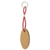 MIBANDERA Floating Keychain Natural Cork with Polyester Cord and Metal