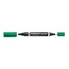 Staedtler Lumocolor Duo Permanent Markers Pack of 10 Green