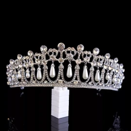 Unbranded Princess Diana Tiara Crown Cambridge Lovers Knot Replica Spencer Family Diadem