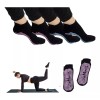 OAK AND REED Calcetines Para Yoga Pilates Con Base Antiderrapante