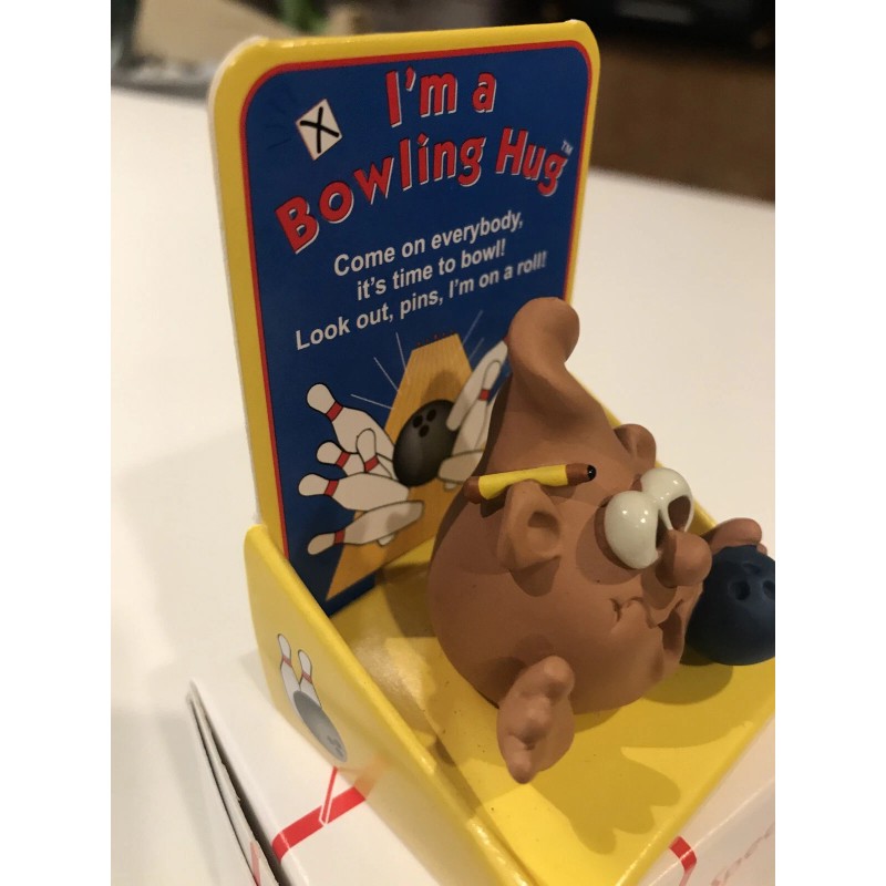 "I'm a Bowling Hug" - The Hug Factory Collectible Figure