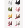 (Viage) Beauty Up Bra, High Underarm Design, Wireless, Back Compression