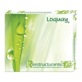 Loquay Ampolletas Restructurantes Cabello Dañado Loquay Seco