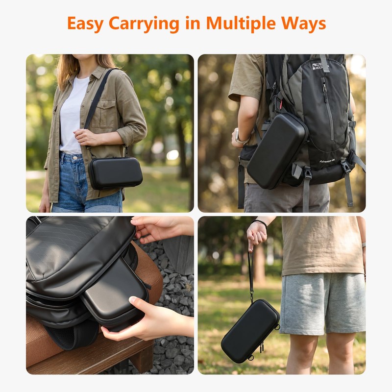 AMAZEAR Carry Case for DJI OSMO Pocket 4P, Pocket 4