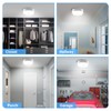 Youtob Battery Powered Motion Sensor Ceiling Light, Battery Operated LED
