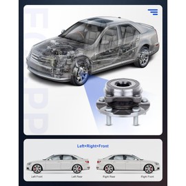 ECCPP Front 5 Lugs Wheel Bearing Hub Assembly 2011-2014 For Scion tC 2006-2013 For Toyota RAV4 Wheel Hub Bearings W/ABS 513258