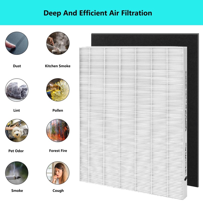 D360 True HEPA Replacement Filter, Compatible with Winix D360 Air