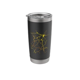 Kintsugi Cracks Kintsugi Repair Japan Pot Culture Kintsugi Stainless Steel Insulated Tumbler