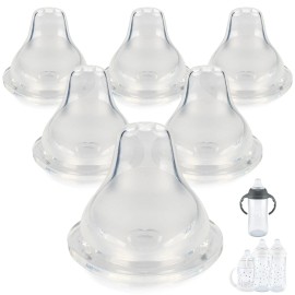 joyfeed Sippy Cup Nipples for NUK Active and Learner Cup,Variable Flow,...