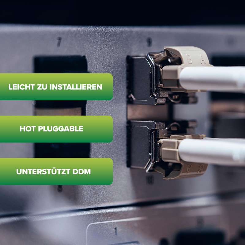 InLine SFP+ Module Fibre Optic 850nm Multimode with LC Sockets,