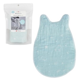 Nishikawa WS5430000 LB4001 Replacement Gauze Sleeper, 15.4 x 21.3 inches (39 x 54 cm), Washable, Mix and Match Any Season, Fluffy and Soft Gauze Weave, Blue