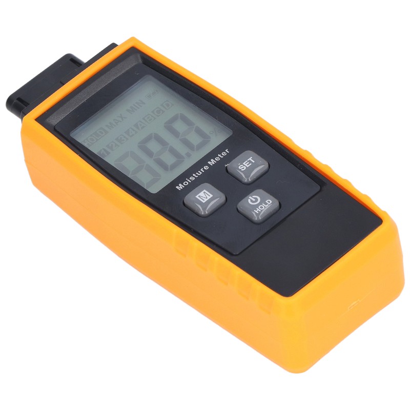 Wood Moisture Meter High Accuracy Easy to Read Portable Digital